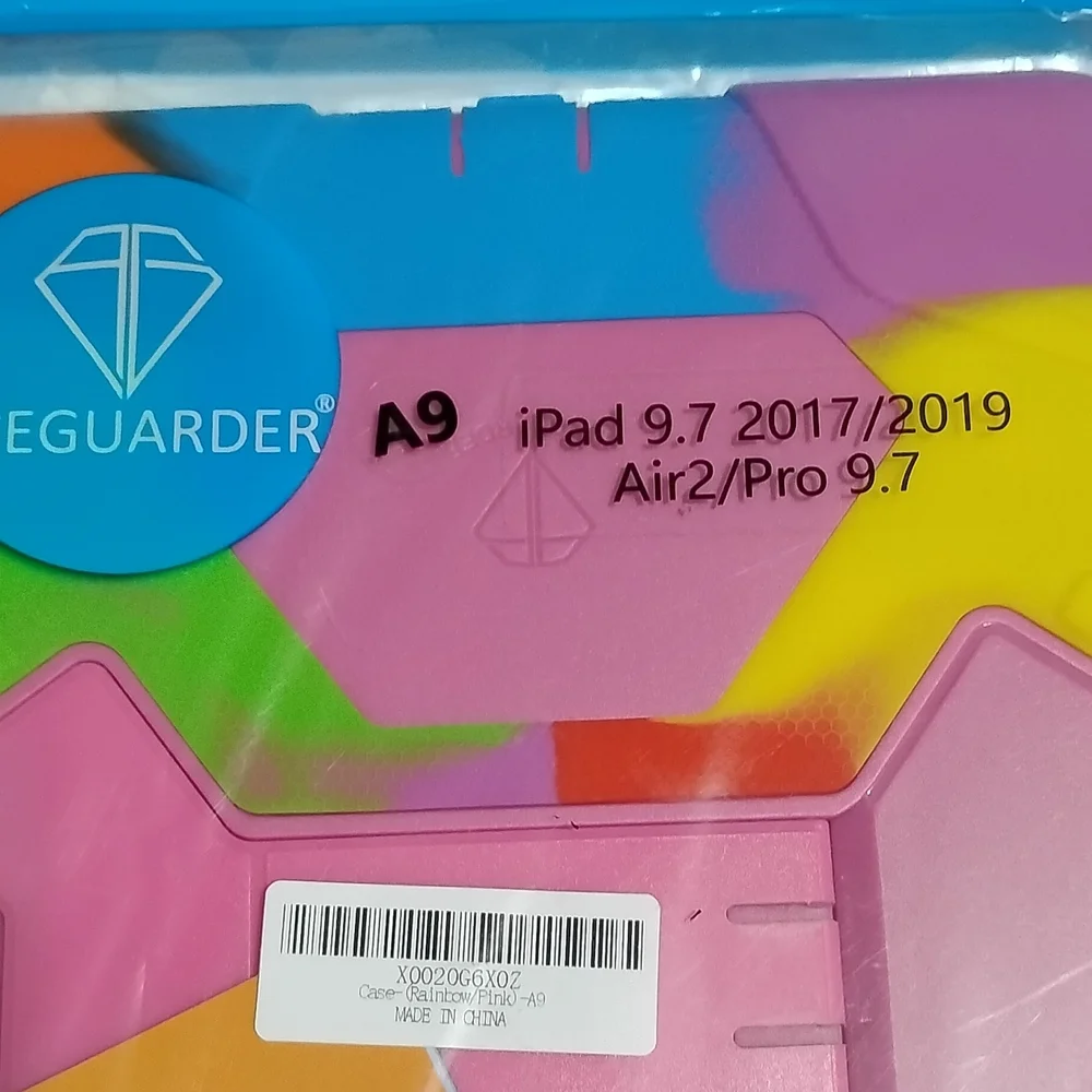 Multicolor Protective Case for iPad 9.7-inch